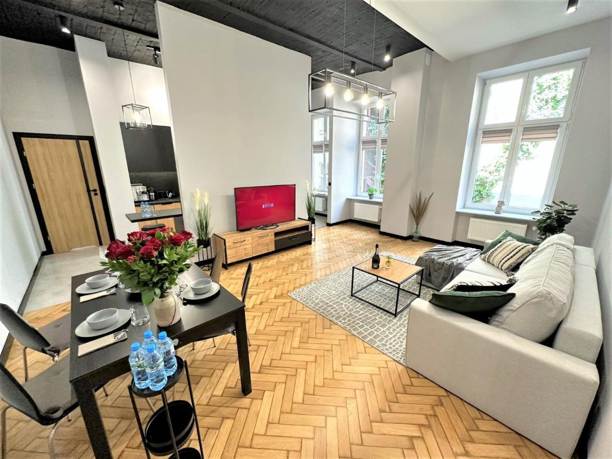 Luxury 100M2 Loft Design-Apartment At Wawel + Netflix Krakau Exterior foto