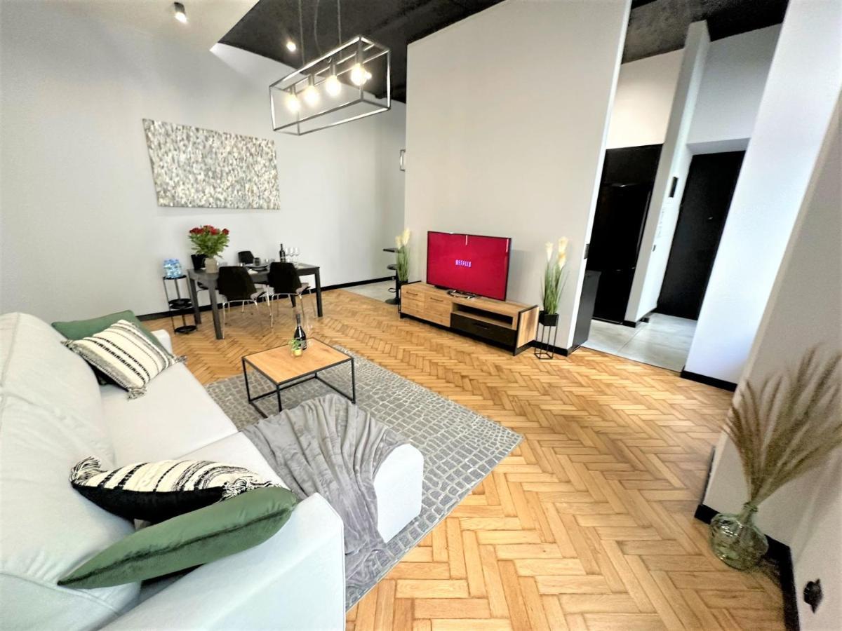 Luxury 100M2 Loft Design-Apartment At Wawel + Netflix Krakau Exterior foto